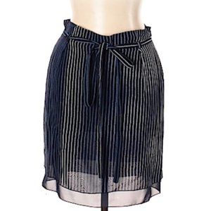 Sahza' Autentico Striped Wrap Skirt